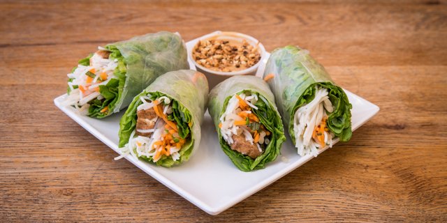 Tofu Salad Roll Platter