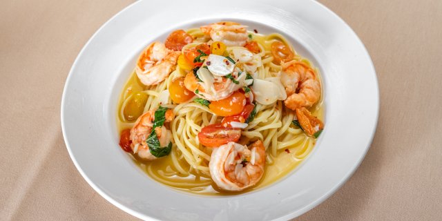 Shrimp Scampi w/ Linguine