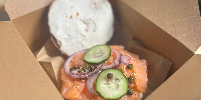 Smoked Salmon Bagel
