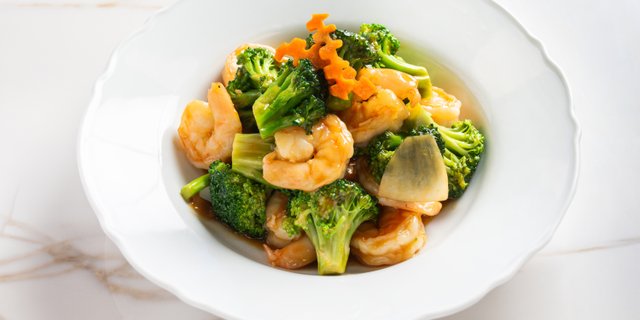 Shrimp w/ Broccoli