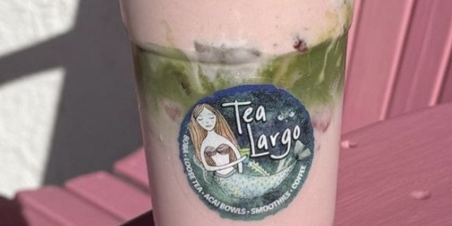 Iced Strawberry Matcha