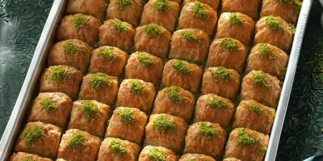 Double Pistachio Baklava