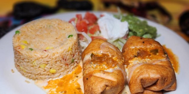 Chicken Chimichanga