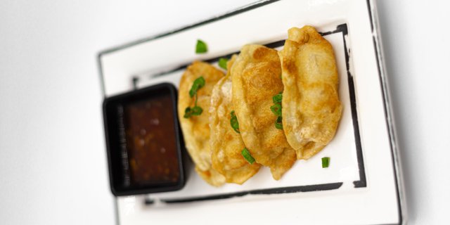 Fried Seafood Dumplings