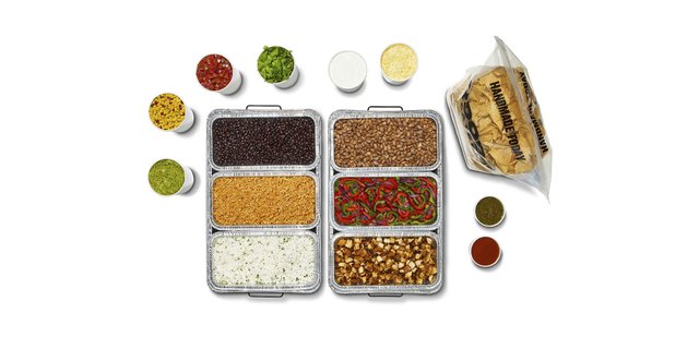 Chicken & Fajita Veggie Hot Bar