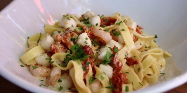 Black Pepper Fettuccine