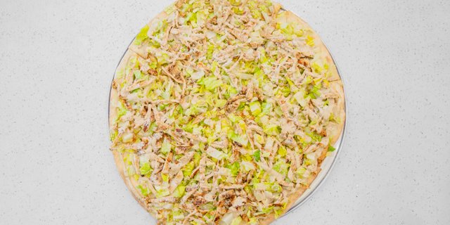 Grilled Chicken Caesar Pizza