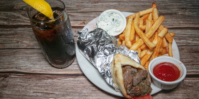Gyro "Doner" Wrap Combo