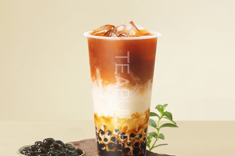 Cheese Thai Boba Milk Tea