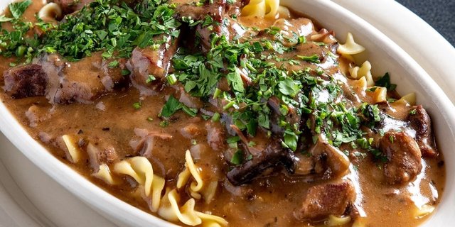 Beef Stroganoff