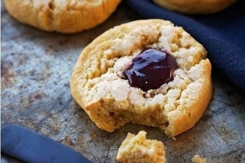 Marrionberry Jam Biscuit