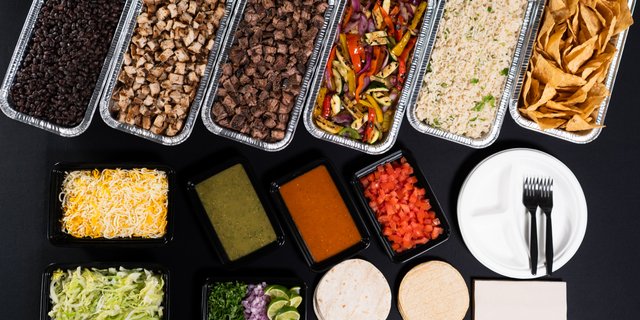 Taco Bar w/ 3 Proteins