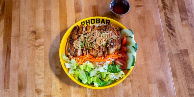 Grilled Lemongrass Chicken Bowl