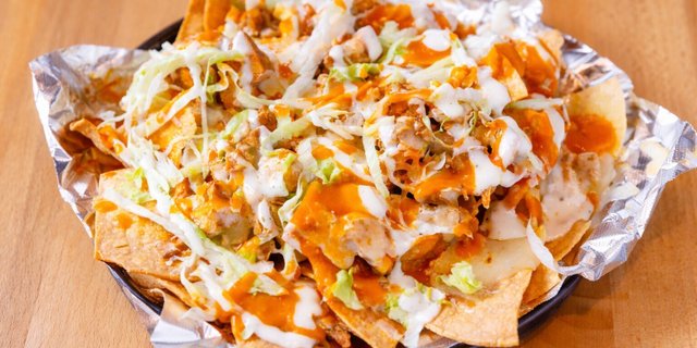 Large Buffalo Chicken Nachos