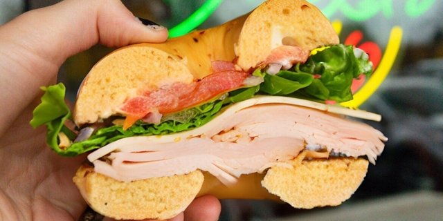 Preassembled Bagel Lunch Sandwich Tray