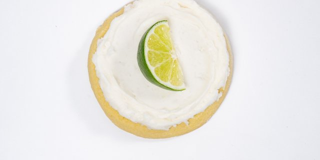 1 Dozen Coconut Lime Sugar Cookies