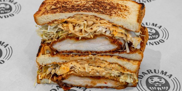 Spicy Chicken Katsu Sando
