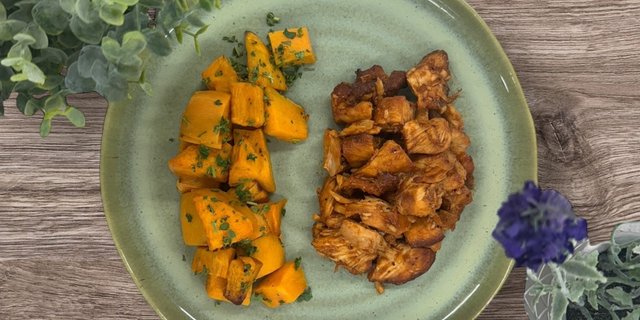 BBQ Chicken & Sweet Potatoes