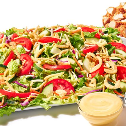 The House Zalad Platter