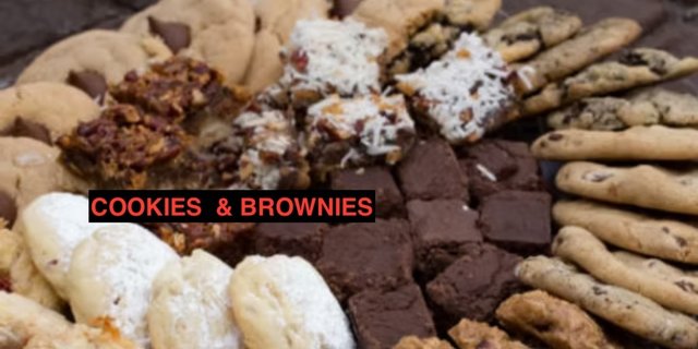 Cookies & Brownies Tray