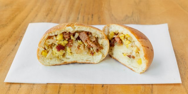 Hash Brown & Bacon Kolache