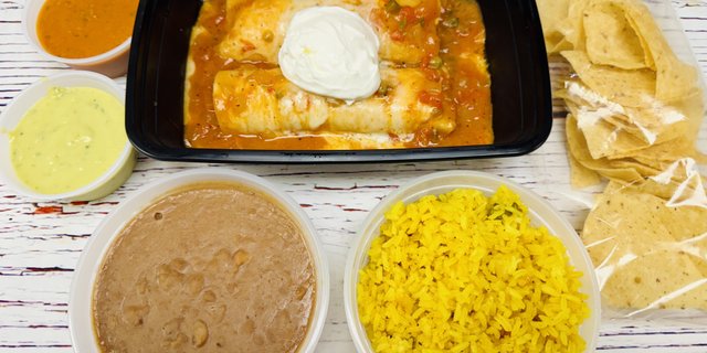 Shrimp Enchiladas Lunch Box