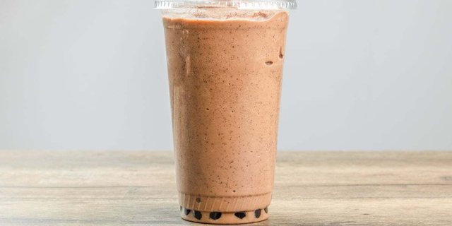 Chocolate Java Chip Boba Smoothie