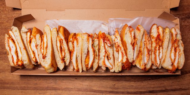 Chicken Parmesan Sandwich Tray