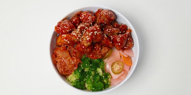 Korean Fried Chicken Bowl