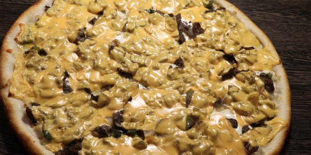 Philly Cheesesteak Pizza