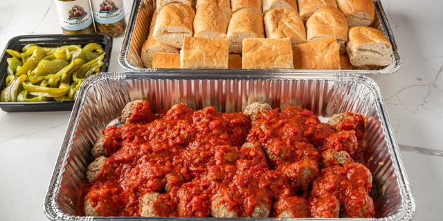 Meatball Parmesan Sandwiches