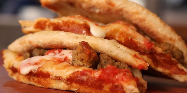 Smashed Meatball Sandwich