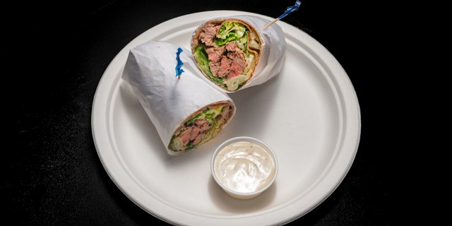 Steak Caesar Wrap