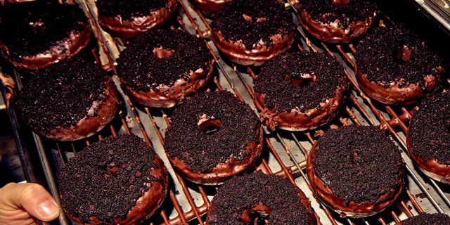 Filled Cake Doughnuts