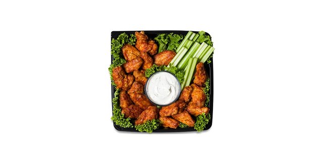 Hot Wing Snack Square