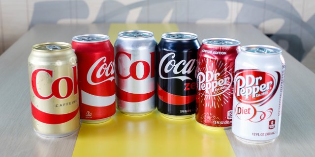 Assorted Individual Sodas