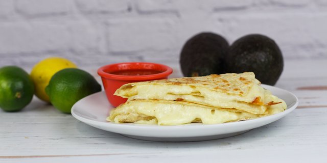 Three Cheese Quesadilla