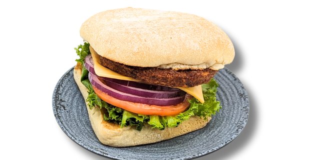 Veggie Burger Boxed Lunch