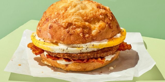 Farmhouse Duo Asiago Bagel Stack