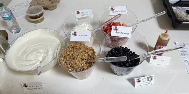 Yogurt Parfait Bar