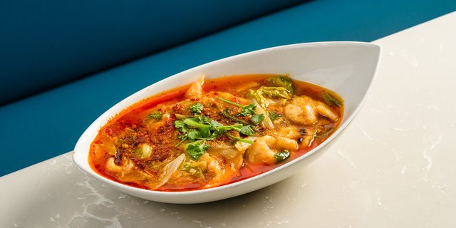 Stewed Fish Fillet in Hot Chili Soup