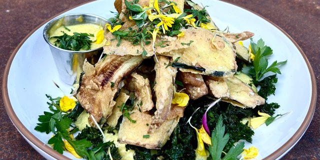 Fried Mushrooms & Zucchini