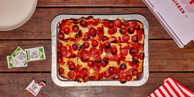 Detroit-Style Pepperoni Pizza