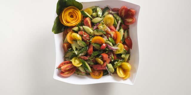 Tomato-Cucumber Salad