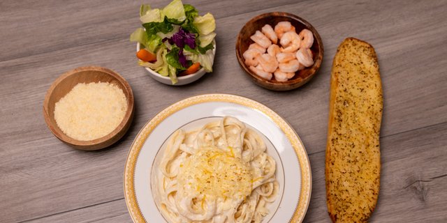 Fettuccini Shrimp Pasta
