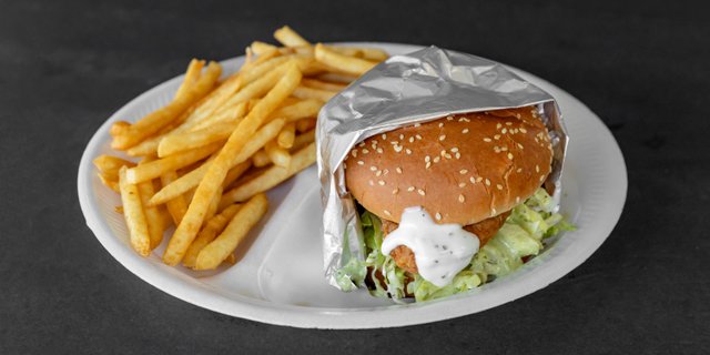 Fried Chicken Burger