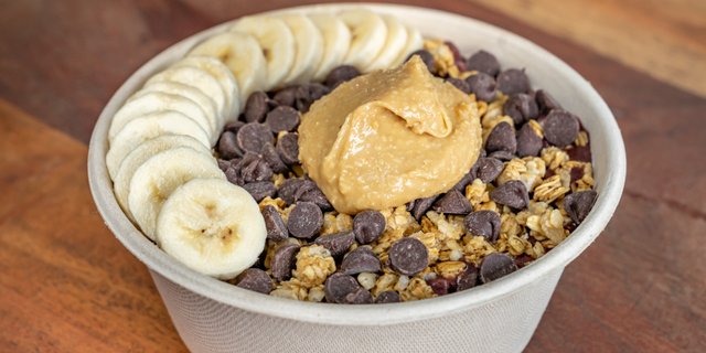 Acai Banana Split Bowl