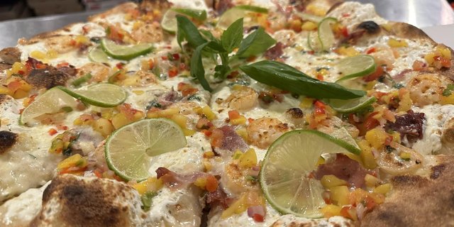Tequila Sunrise Pizza