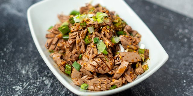 Spicy Pork Kidney Blossoms