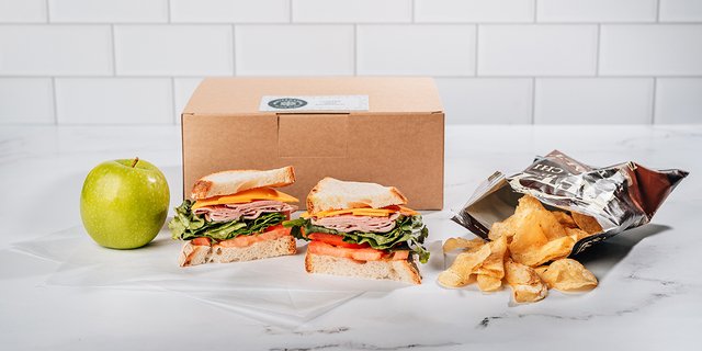 Chipped Ham Sandwich Boxed Lunch
